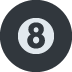 pool 8 ball emoji