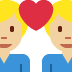 couple with heart: man, man, medium light skin tone