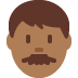 man: medium dark skin tone