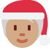 Mx Claus: medium skin tone