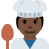 cook: dark skin tone