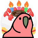 cake parrot