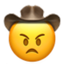 angry cowboy
