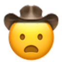 frowning cowboy