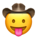 stuck out tongue cowboy