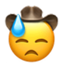 sweating cowboy