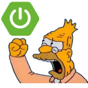 old man yells at spring boot
