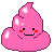 pink poop