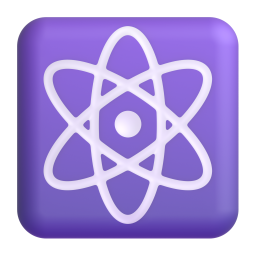 Atom symbol emoji