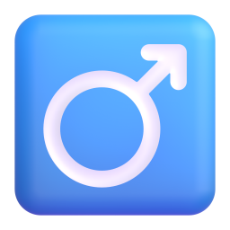 Male sign emoji