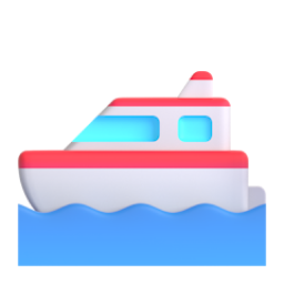 Motor boat emoji