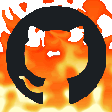 Github Wildfire emoji