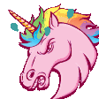 Unicorn Shake emoji