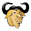 Gnu Laugh emoji