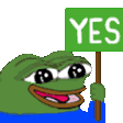 Pepe Yes emoji