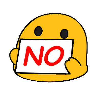 No Sigh emoji