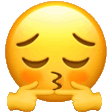 Shy emoji
