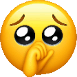 Tearing Up emoji