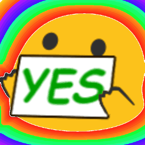 Yes Psychedelic emoji