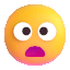 frowning face with open mouth