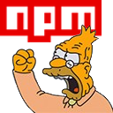old man yells at npm