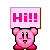 kirby sign hi