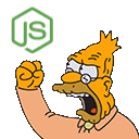 old man yells at nodejs