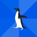 socially awkward penguin