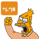 old man yells at regex